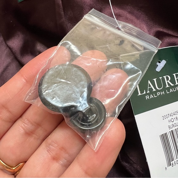 Ralph Lauren Burgundy Velvet Blazer US12 $265 - Picture 14 of 15